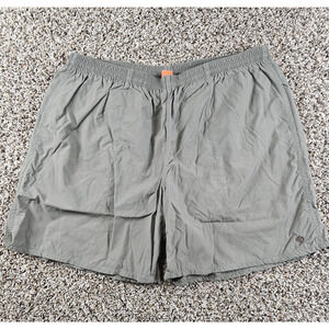 Duck Camp Mens Sz XL 7" Inseam Nylon Shorts Mesh Lined Gray Athletic